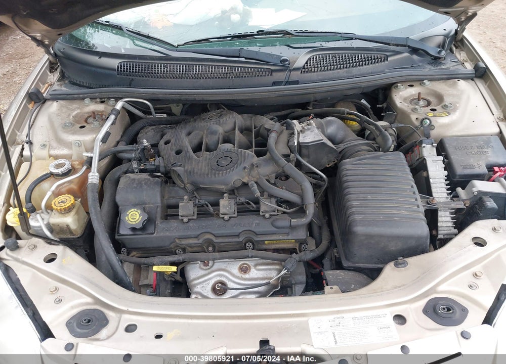 2003 CHRYSLER SEBRING LXI VIN: 1C3EL55TX3N608438
