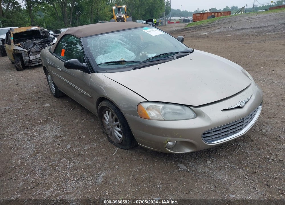 2003 CHRYSLER SEBRING LXI VIN: 1C3EL55TX3N608438