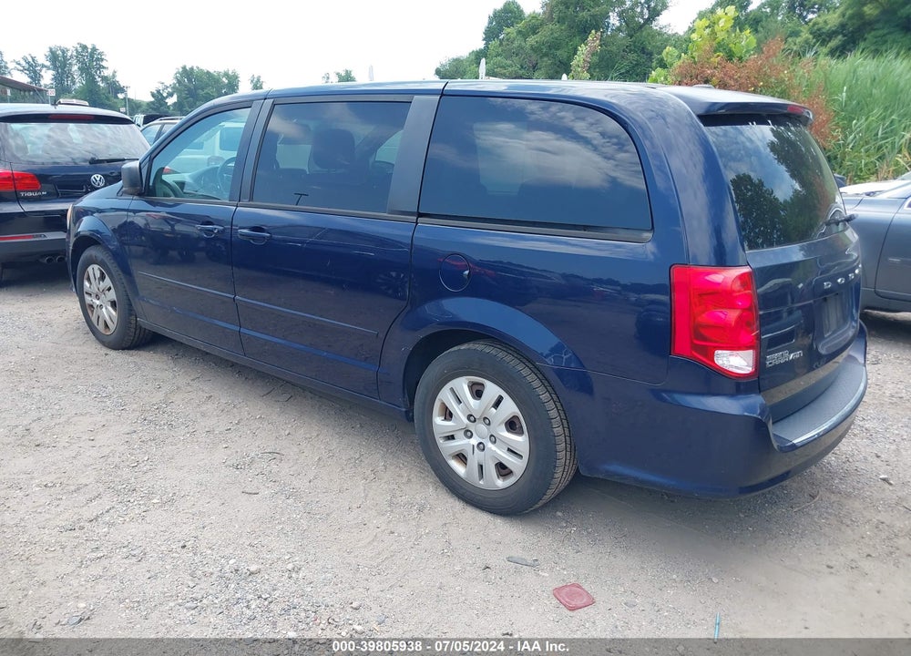 2013 DODGE GRAND CARAVAN SE VIN: 2C4RDGBGXDR752850