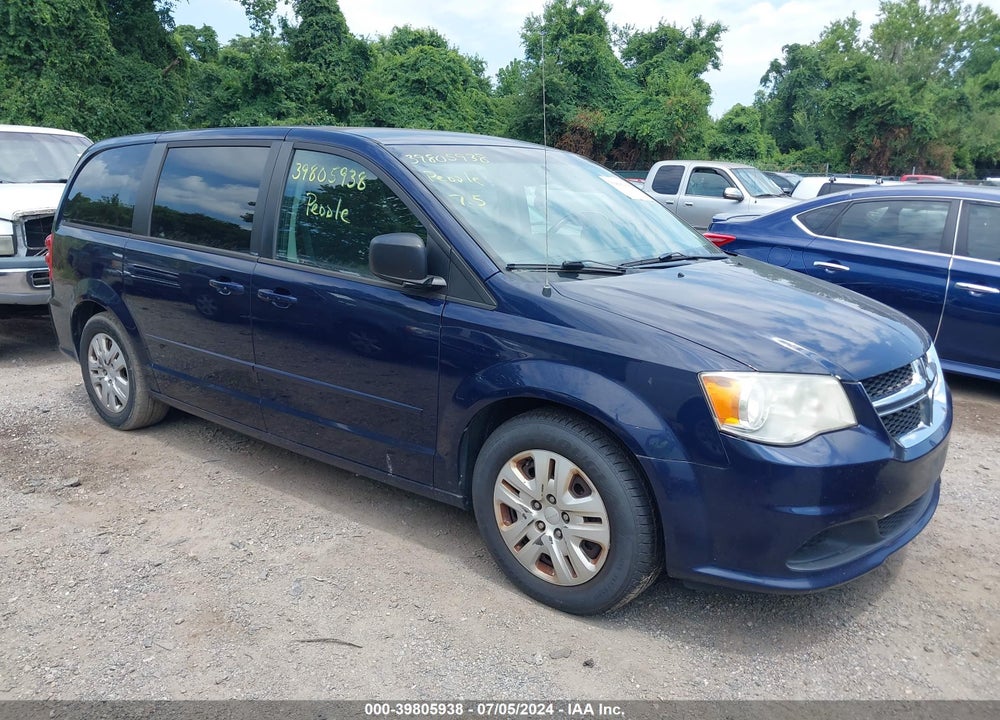 2013 DODGE GRAND CARAVAN SE VIN: 2C4RDGBGXDR752850