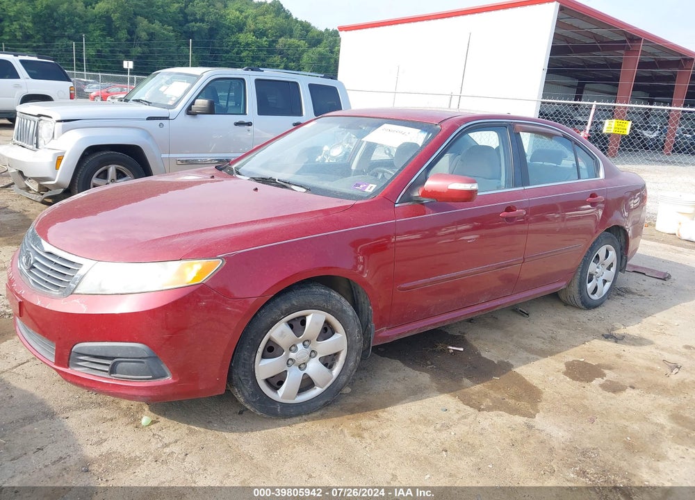 2009 KIA OPTIMA LX VIN: KNAGE228X95301838