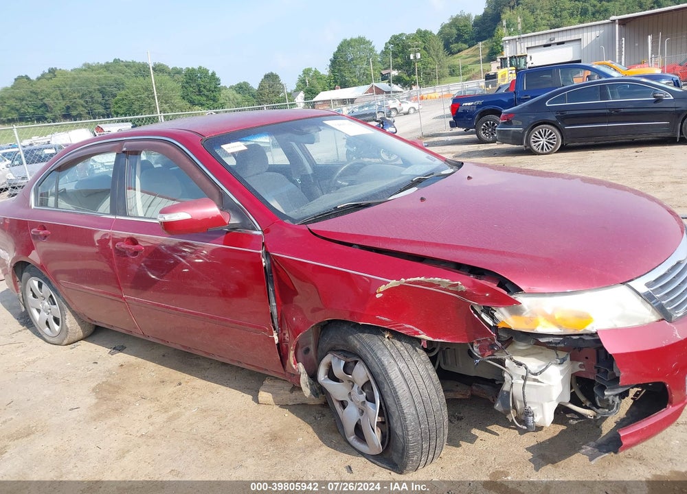 2009 KIA OPTIMA LX VIN: KNAGE228X95301838