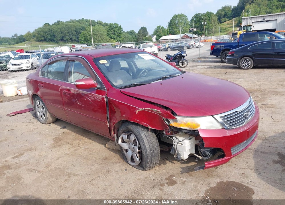 2009 KIA OPTIMA LX VIN: KNAGE228X95301838