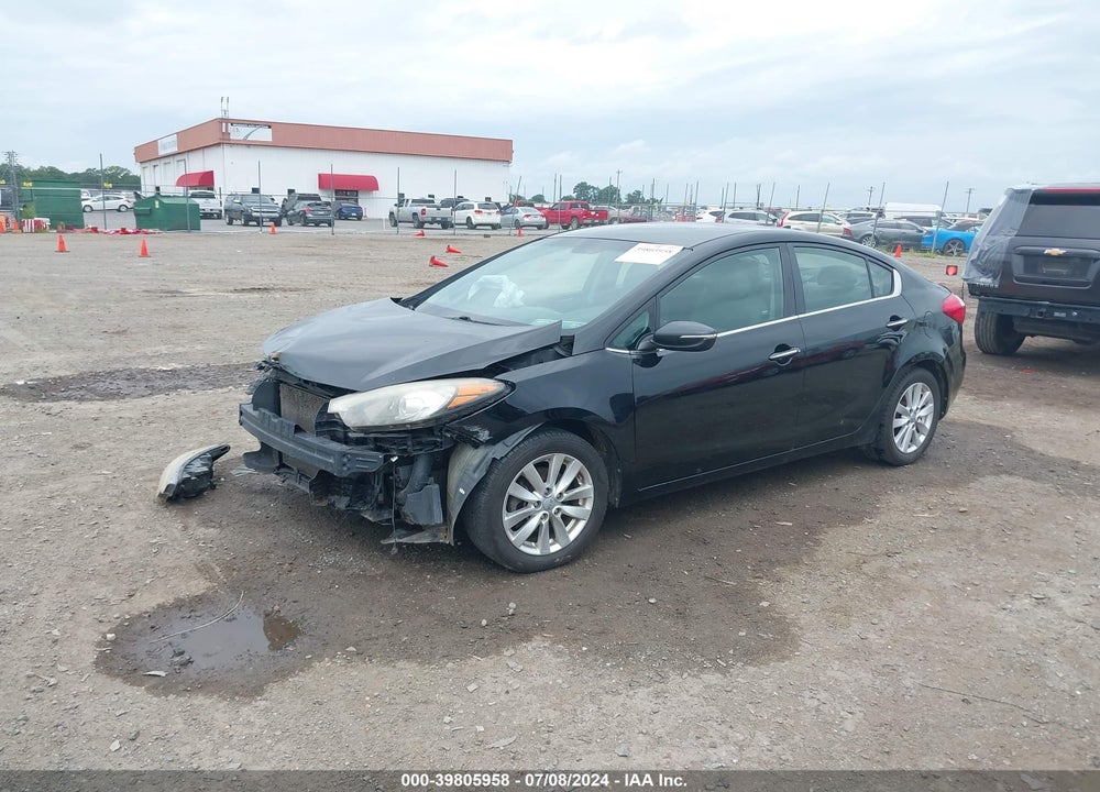 2014 KIA FORTE EX VIN: KNAFX4A80E5148870