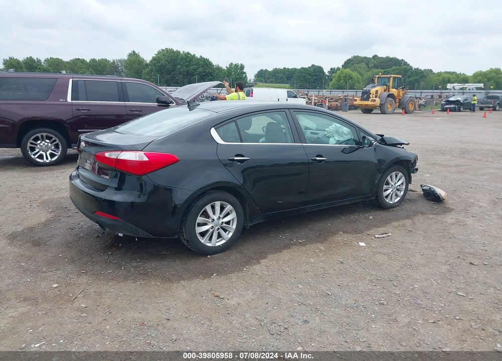 2014 KIA FORTE EX VIN: KNAFX4A80E5148870