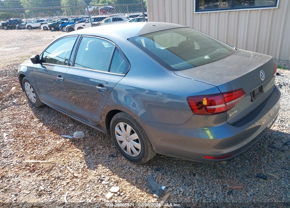 2016 VOLKSWAGEN JETTA 1.4T S VIN: 3VW267AJ2GM359541