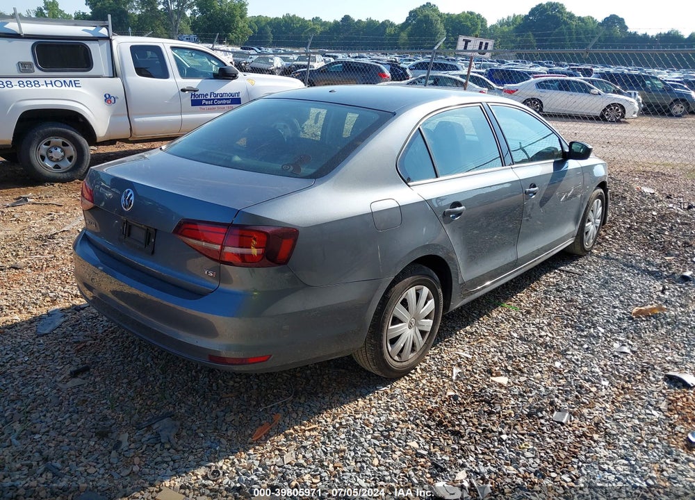 2016 VOLKSWAGEN JETTA 1.4T S VIN: 3VW267AJ2GM359541