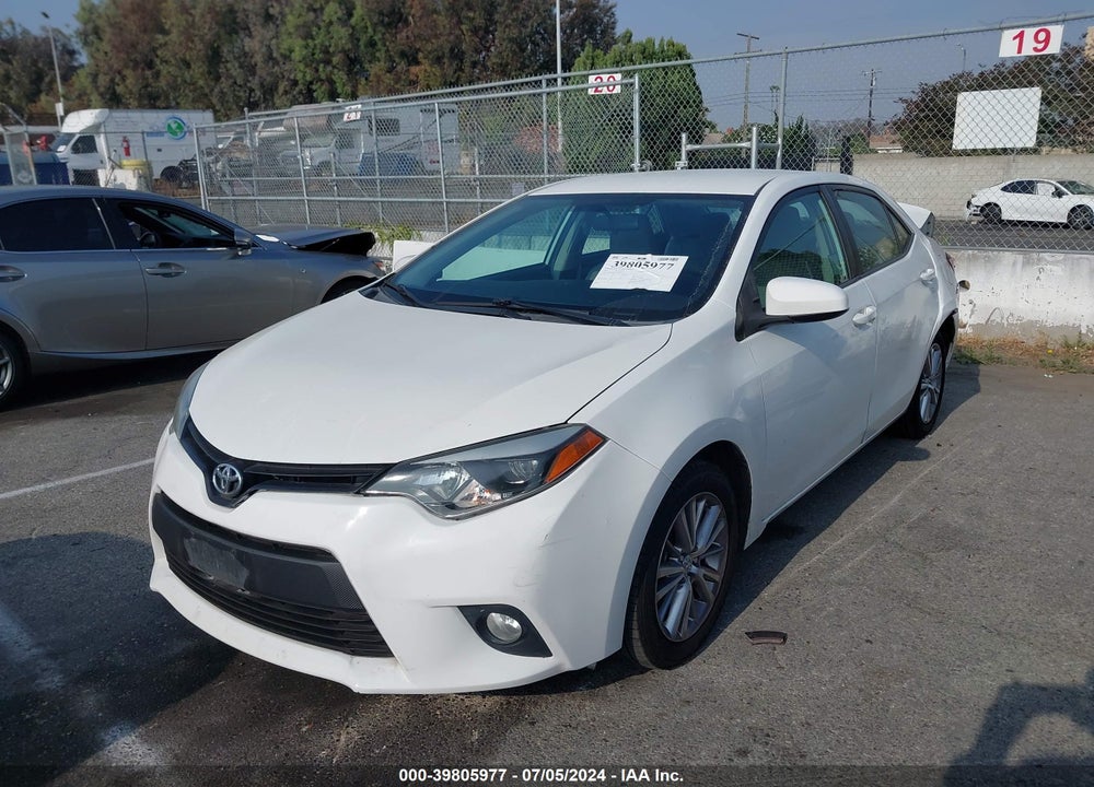 2014 TOYOTA COROLLA LE PLUS VIN: 5YFBURHE4EP067599