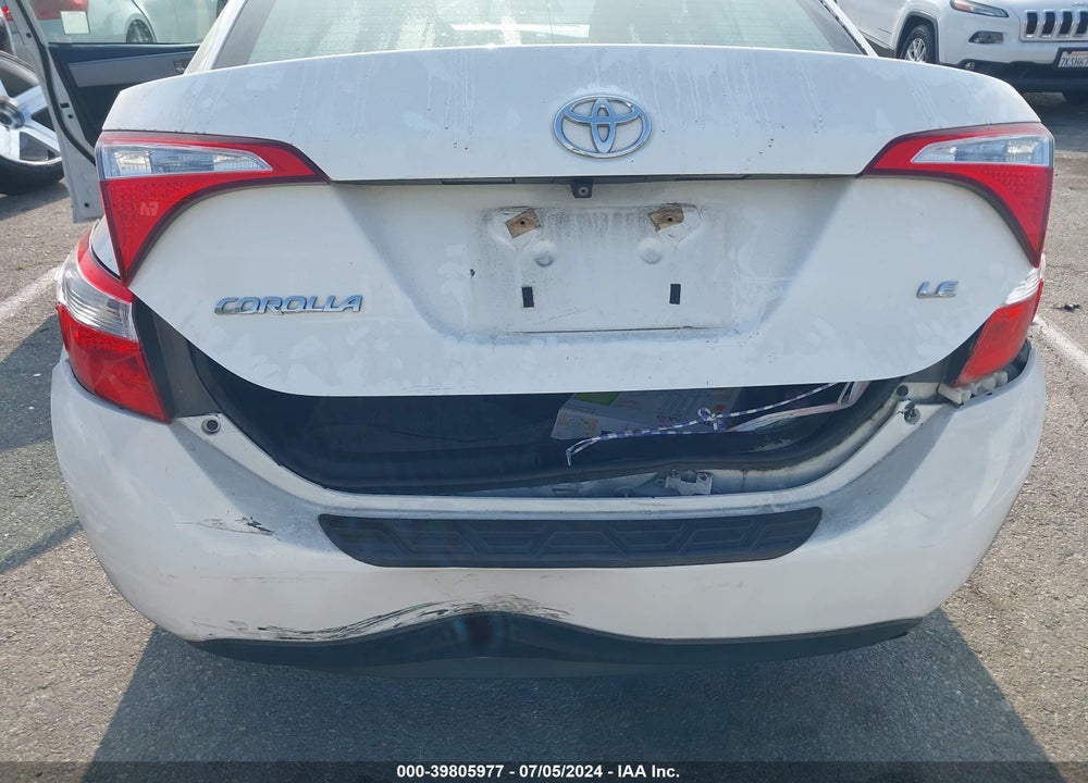 2014 TOYOTA COROLLA LE PLUS VIN: 5YFBURHE4EP067599
