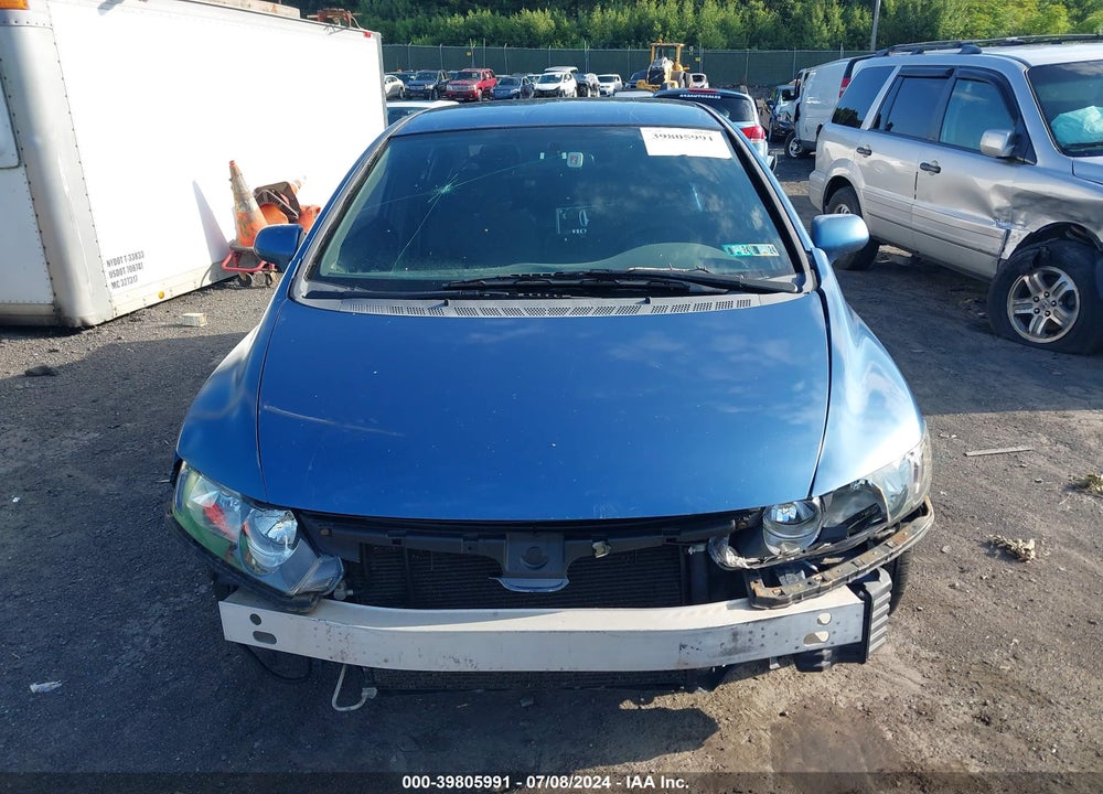 2006 HONDA CIVIC LX VIN: 1HGFA16566L094488