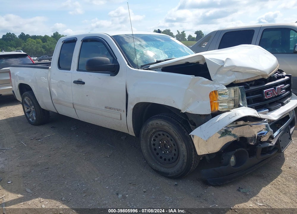 2008 GMC SIERRA 1500 SLE1 VIN: 1GTEC19J48Z271875