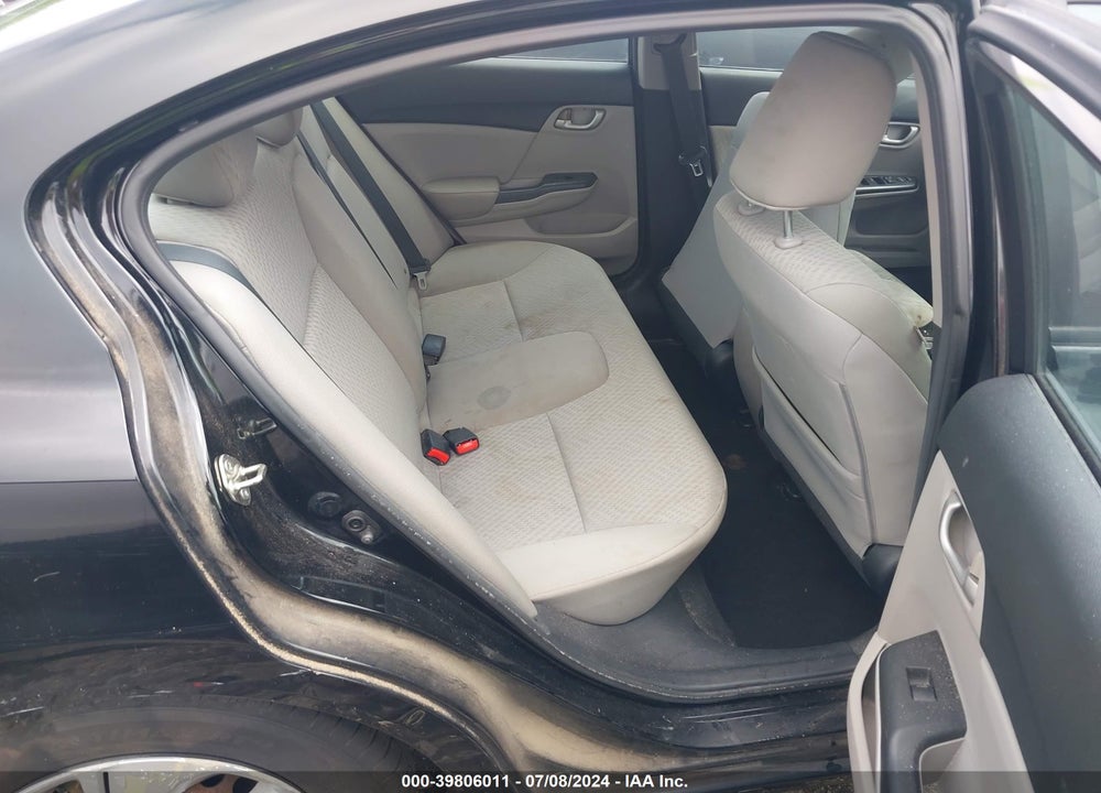 2014 HONDA CIVIC LX VIN: 2HGFB2F54EH513663