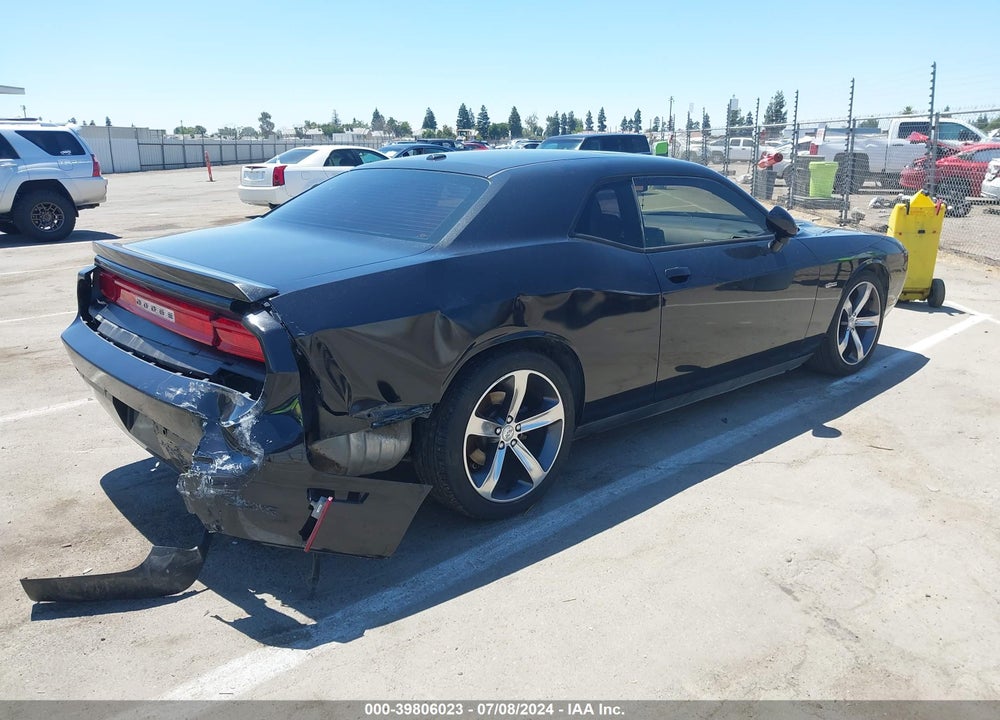 2014 DODGE CHALLENGER R/T 100TH ANNIVERSARY APPEARANCE GROUP VIN: 2C3CDYBT5EH224718