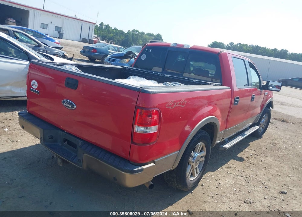 2005 FORD F-150 FX4/LARIAT/XLT VIN: 1FTPW14575KE13148