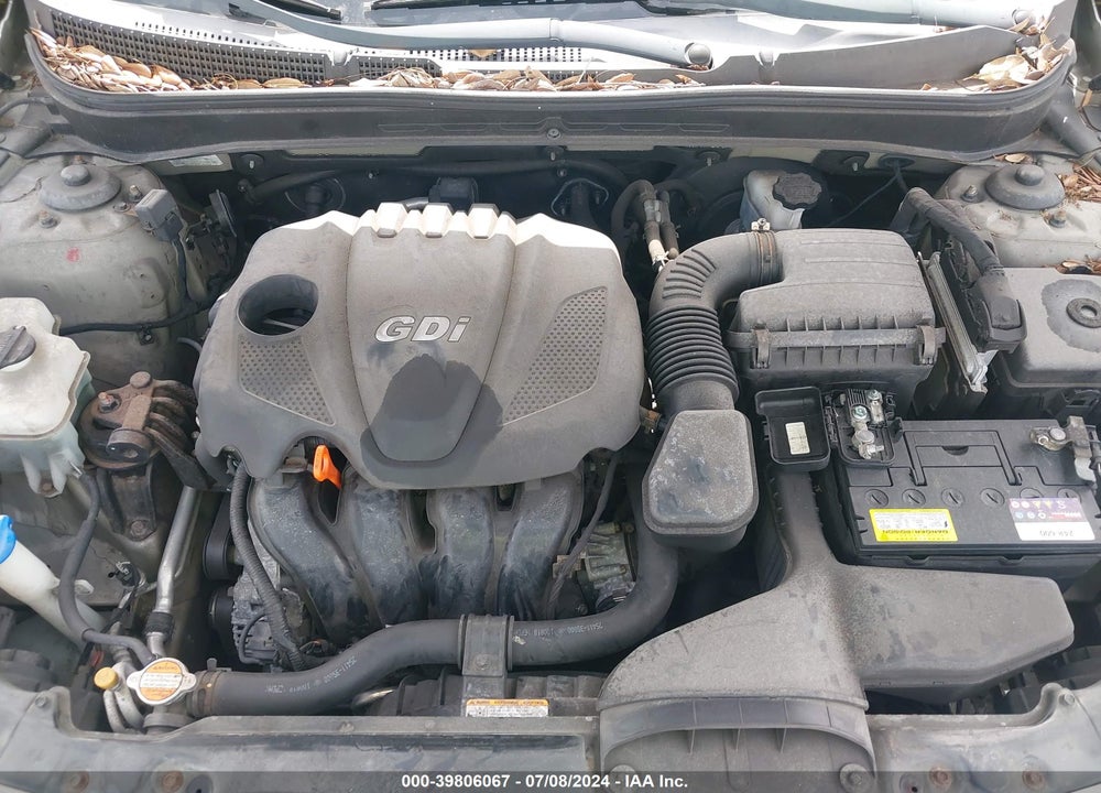 2011 HYUNDAI SONATA GLS VIN: 5NPEB4AC6BH194393