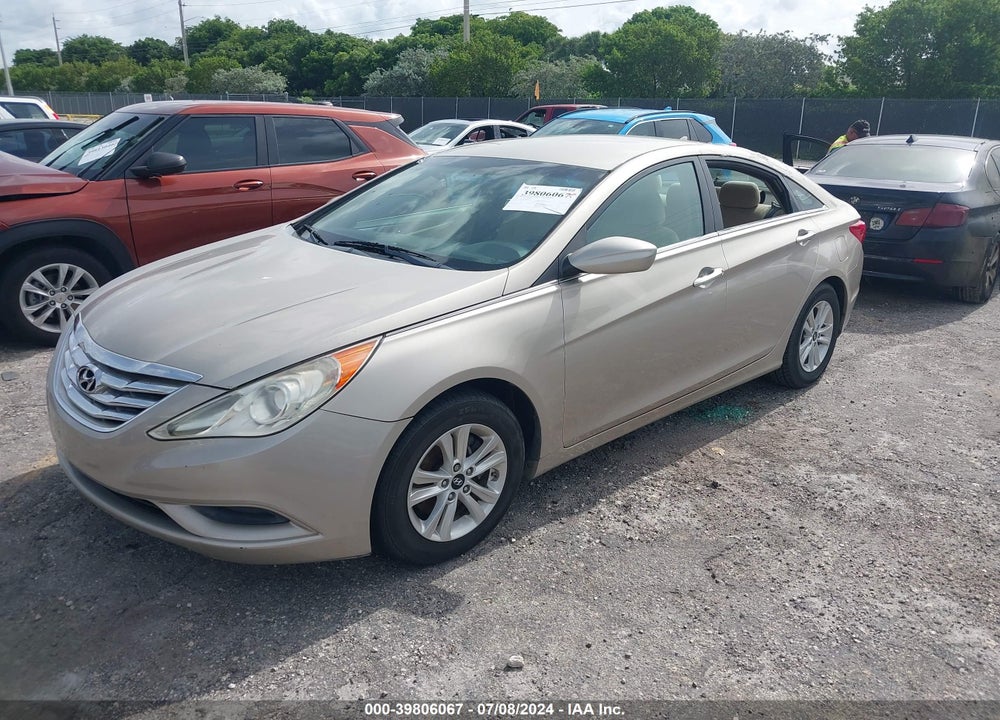 2011 HYUNDAI SONATA GLS VIN: 5NPEB4AC6BH194393