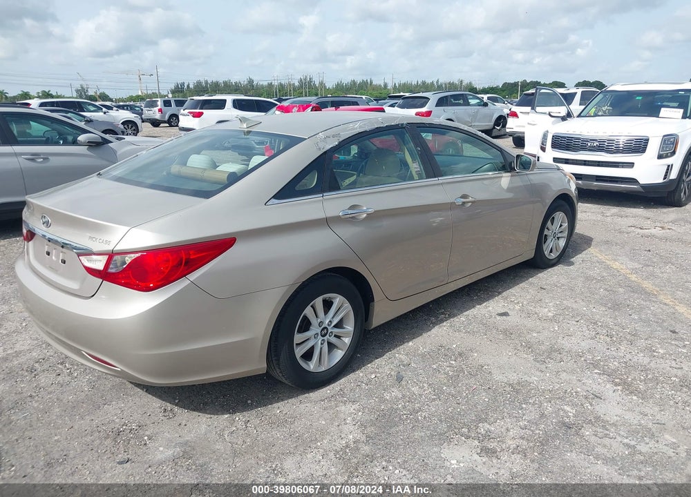 2011 HYUNDAI SONATA GLS VIN: 5NPEB4AC6BH194393