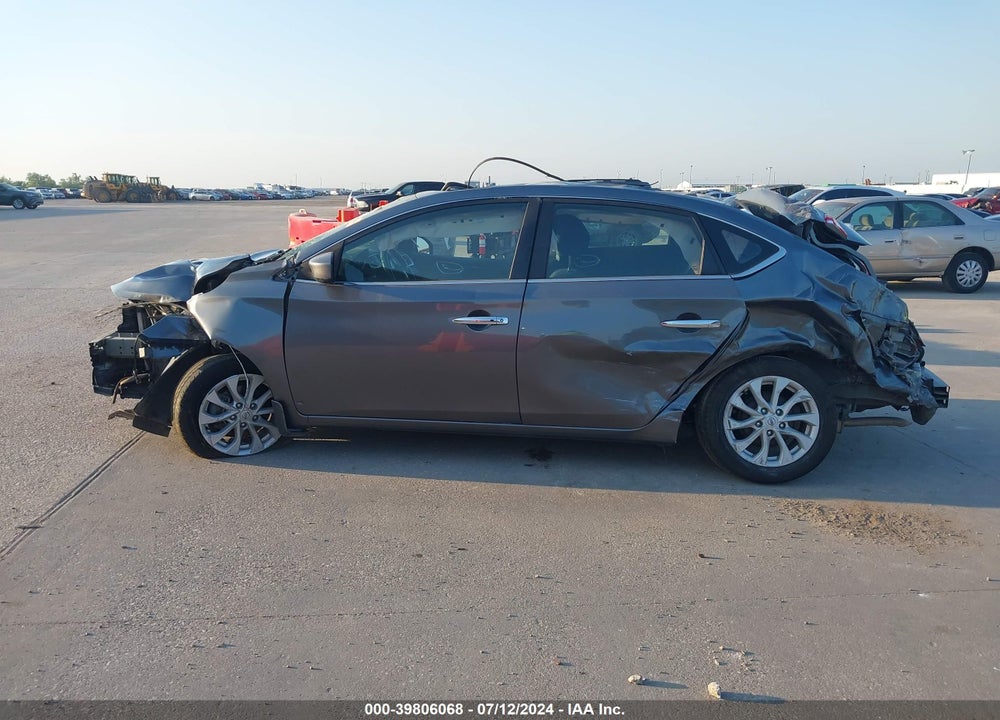 2019 NISSAN SENTRA SV VIN: 3N1AB7AP8KY289417