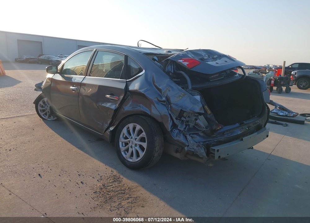 2019 NISSAN SENTRA SV VIN: 3N1AB7AP8KY289417