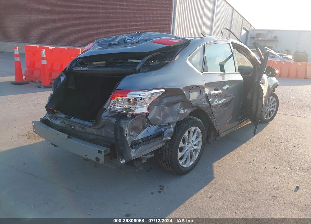 2019 NISSAN SENTRA SV VIN: 3N1AB7AP8KY289417