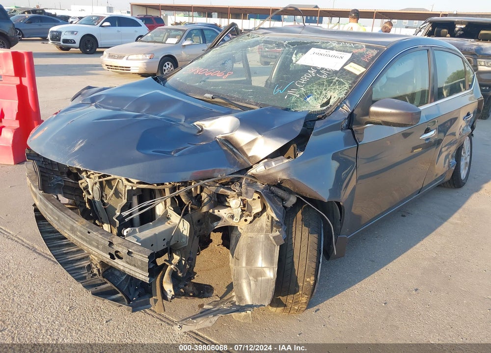 2019 NISSAN SENTRA SV VIN: 3N1AB7AP8KY289417