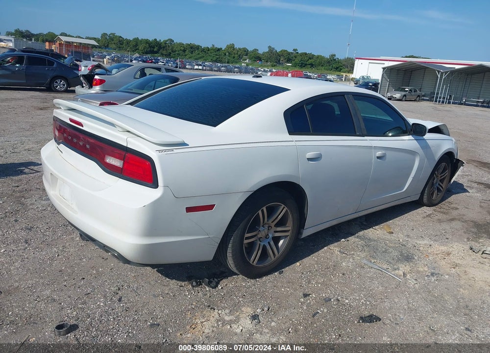 2012 DODGE CHARGER SXT VIN: 2C3CDXHG6CH235132