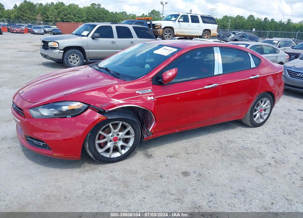 2014 DODGE DART SXT VIN: 1C3CDFBB4ED745986
