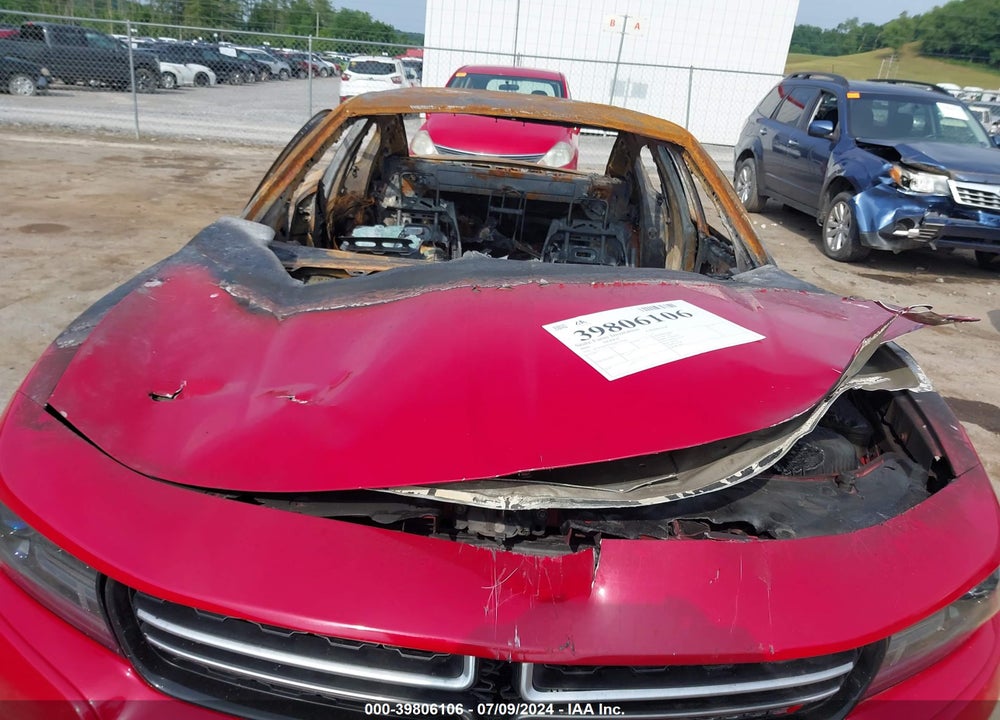 2016 DODGE CHARGER SE VIN: 2C3CDXFG1GH127686