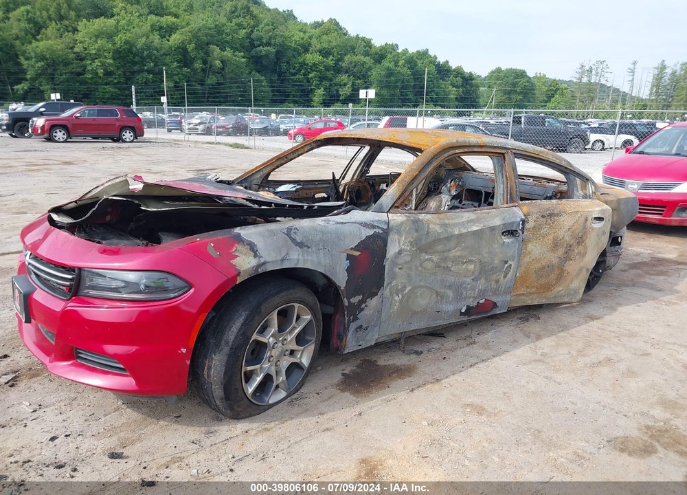 2016 DODGE CHARGER SE VIN: 2C3CDXFG1GH127686