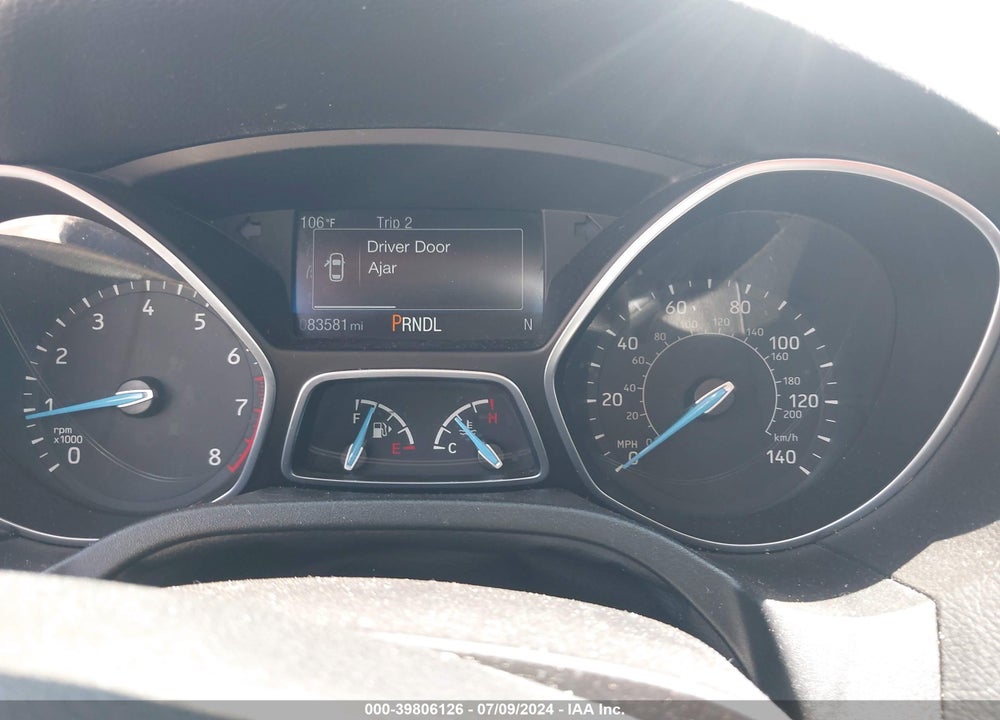 2017 FORD FOCUS SE VIN: 1FADP3F24HL251921