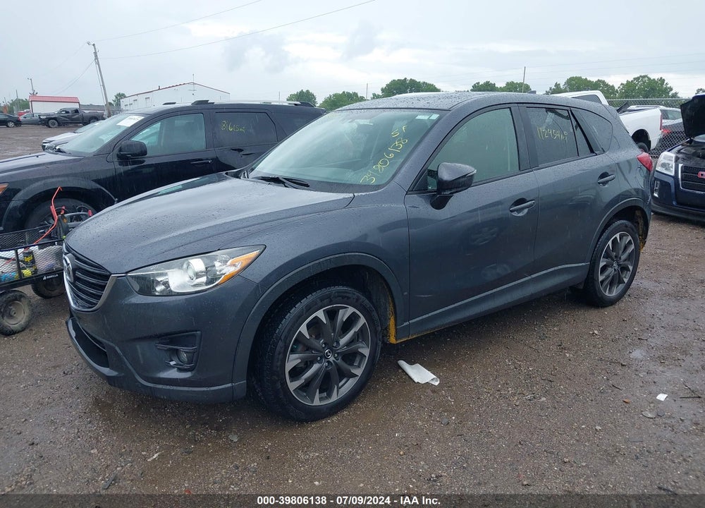 2016 MAZDA CX-5 GRAND TOURING VIN: JM3KE4DY1G0821563