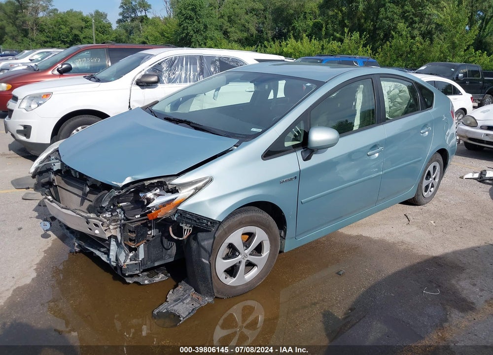 2014 TOYOTA PRIUS FOUR VIN: JTDKN3DU0E1753330