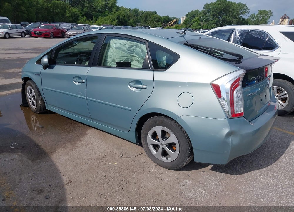 2014 TOYOTA PRIUS FOUR VIN: JTDKN3DU0E1753330