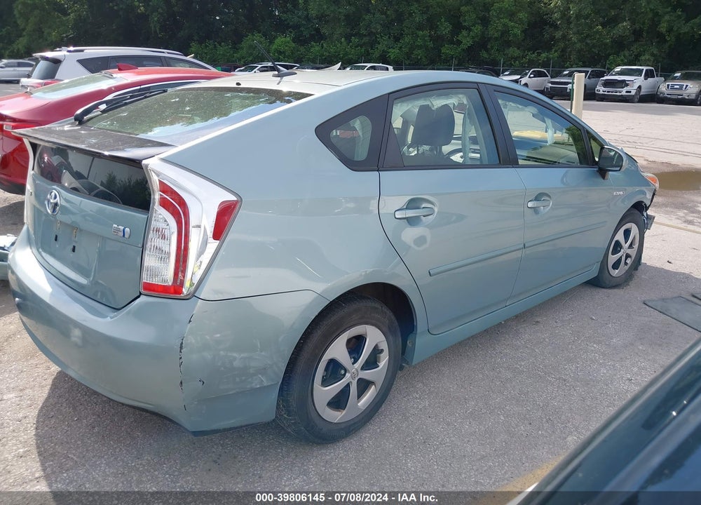 2014 TOYOTA PRIUS FOUR VIN: JTDKN3DU0E1753330