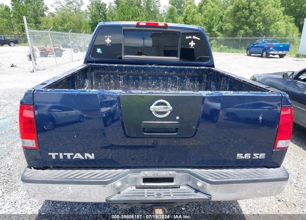 2007 NISSAN TITAN SE VIN: 1N6BA07AX7N223810