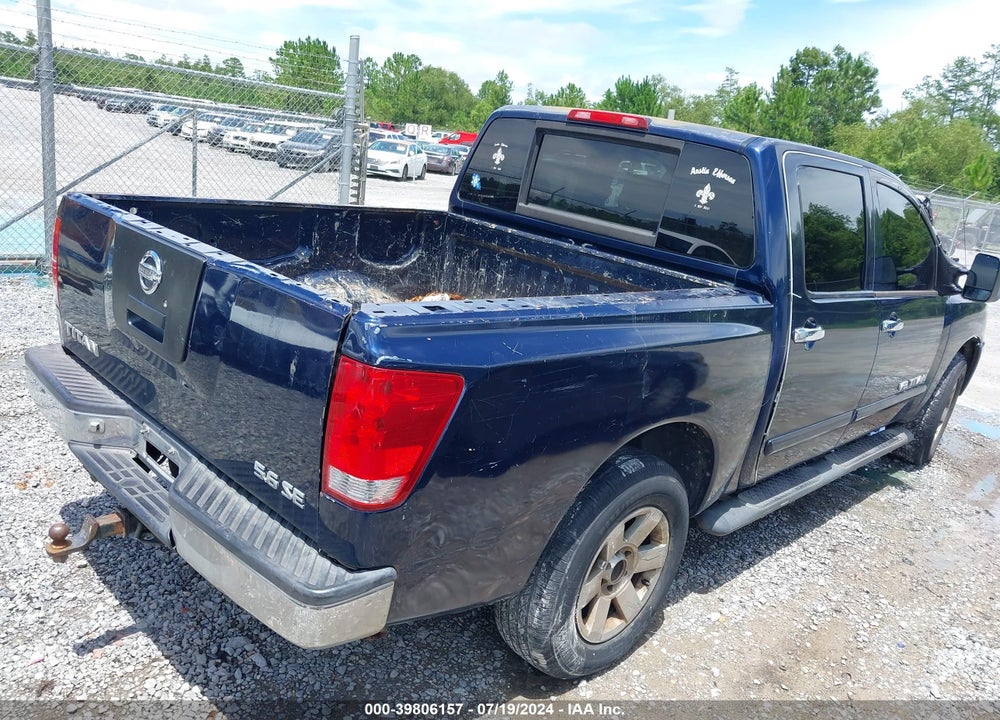 2007 NISSAN TITAN SE VIN: 1N6BA07AX7N223810