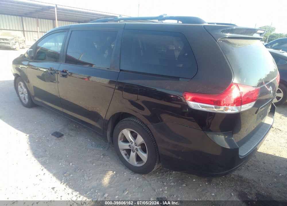 2012 TOYOTA SIENNA LE V6 8 PASSENGER VIN: 5TDKK3DC9CS253361