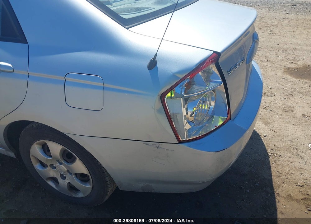 2006 KIA SPECTRA EX/LX/SX VIN: KNAFE121265304091