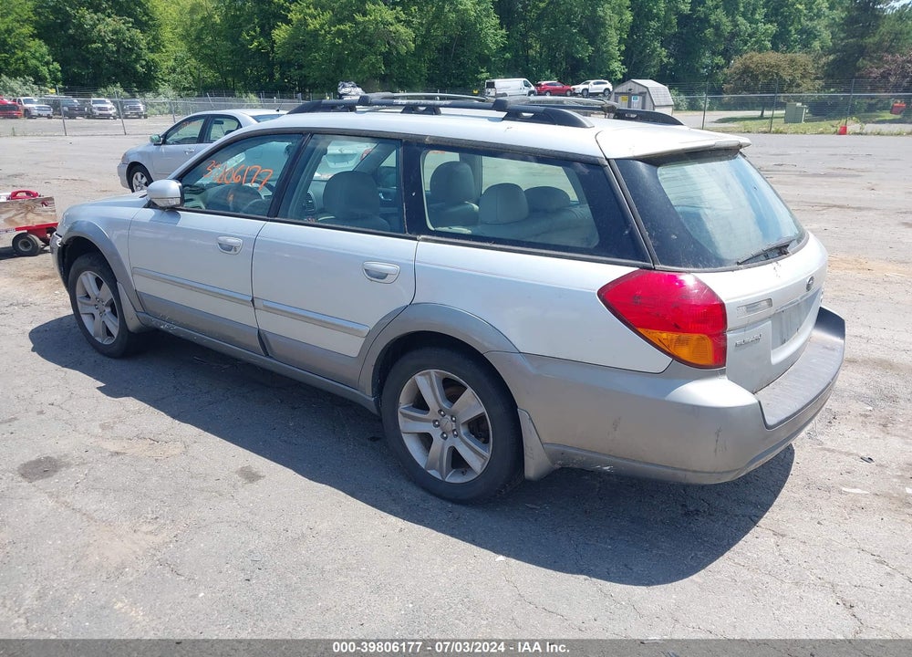 2005 SUBARU OUTBACK 3.0R L.L. BEAN EDITION VIN: 4S4BP86C854357037