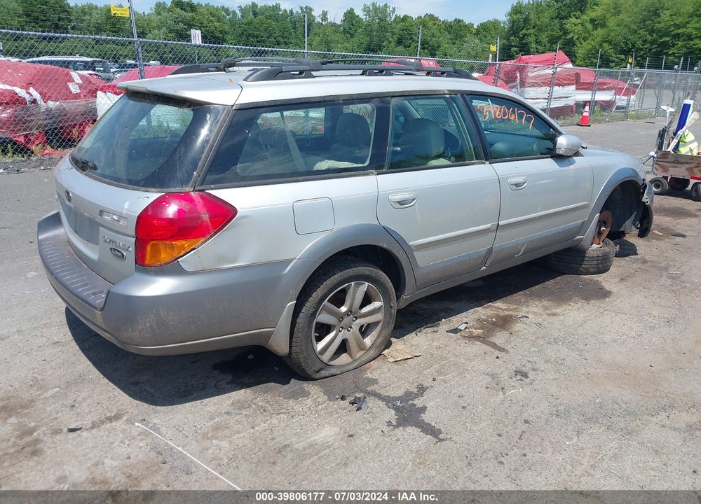2005 SUBARU OUTBACK 3.0R L.L. BEAN EDITION VIN: 4S4BP86C854357037