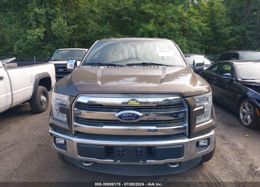 2015 FORD F-150 KING RANCH VIN: 1FTEW1EG8FFA85417