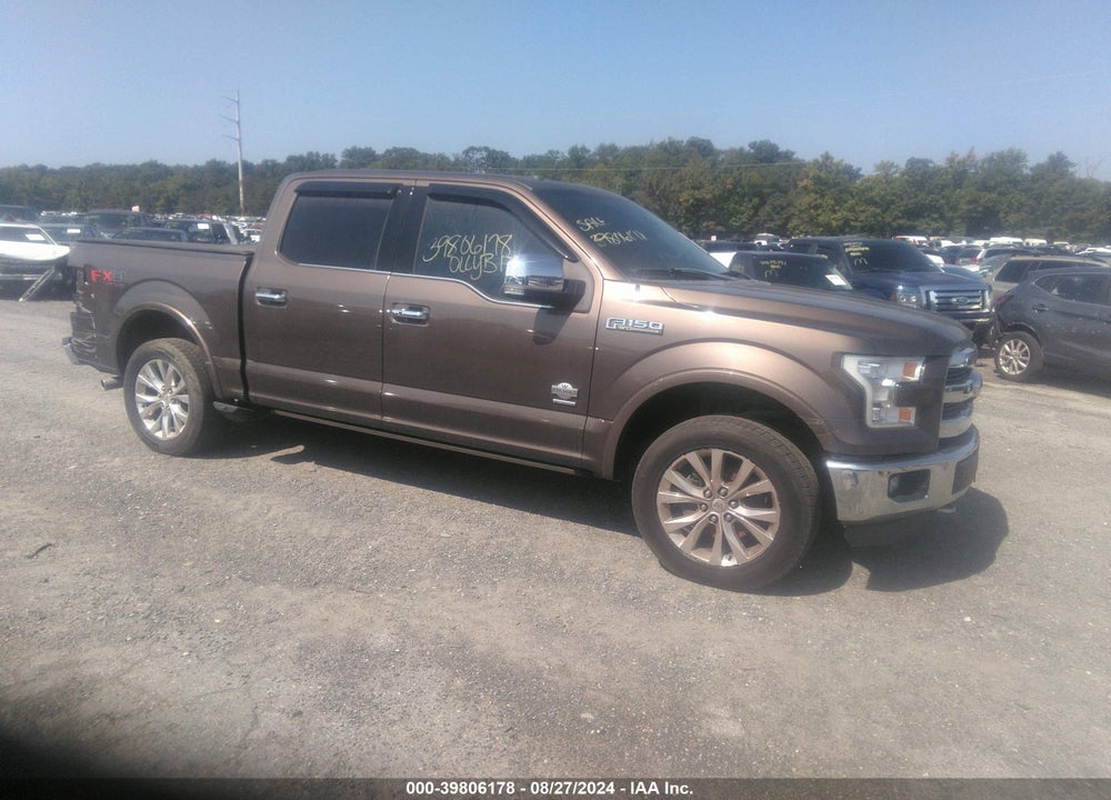 2015 FORD F-150 KING RANCH VIN: 1FTEW1EG8FFA85417