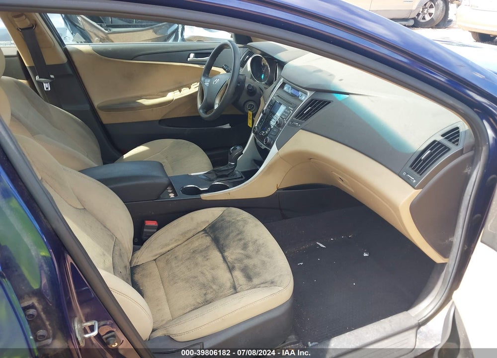 2011 HYUNDAI SONATA GLS VIN: 5NPEB4AC0BH168601