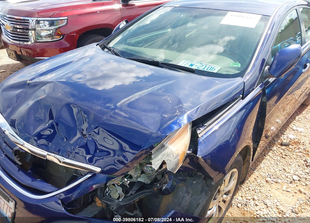 2011 HYUNDAI SONATA GLS VIN: 5NPEB4AC0BH168601