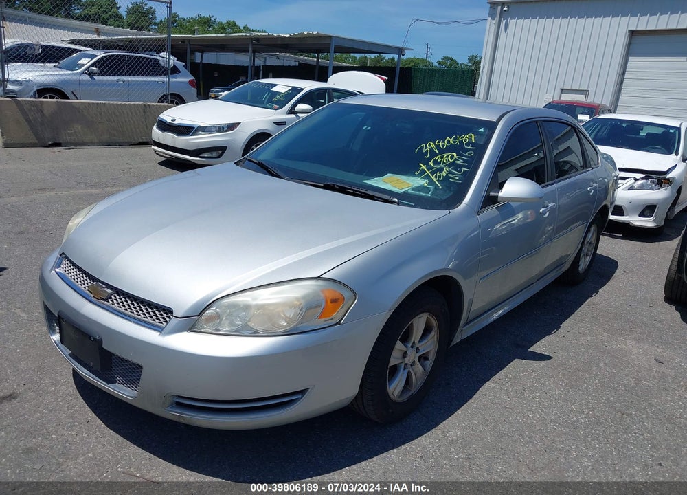 2013 CHEVROLET IMPALA LS VIN: 2G1WF5E39D1259954
