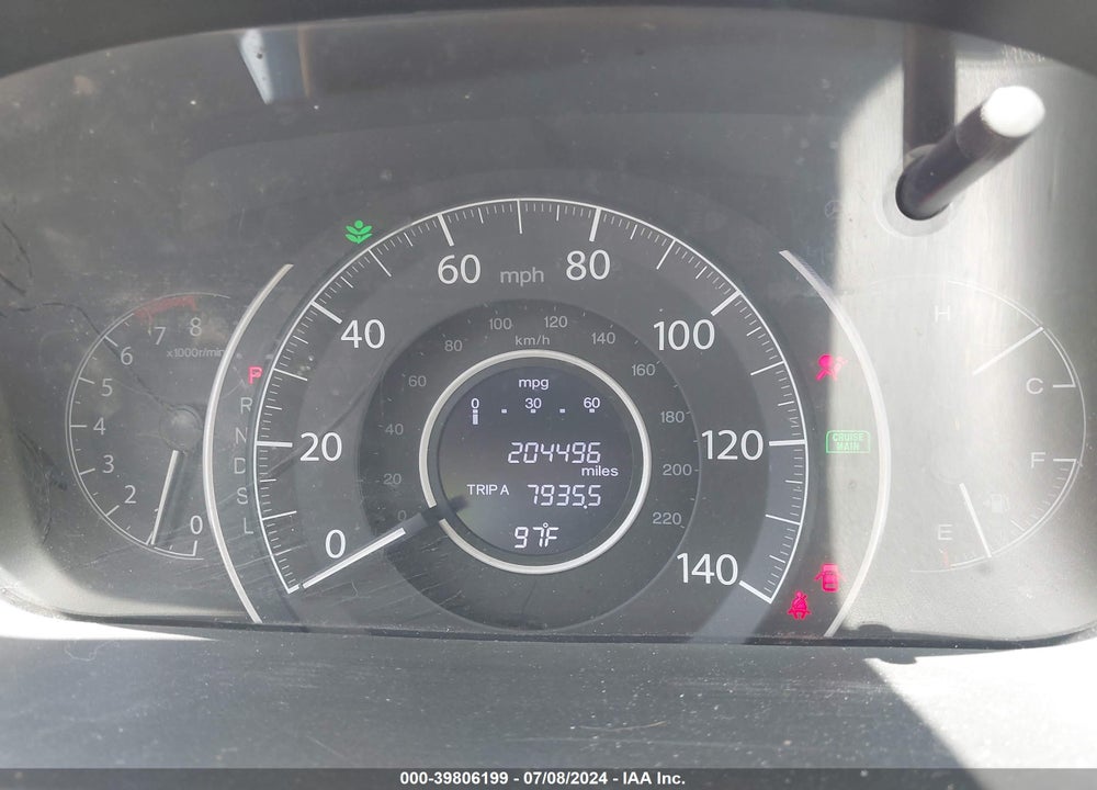 2016 HONDA CR-V LX VIN: 5J6RM3H34GL006415