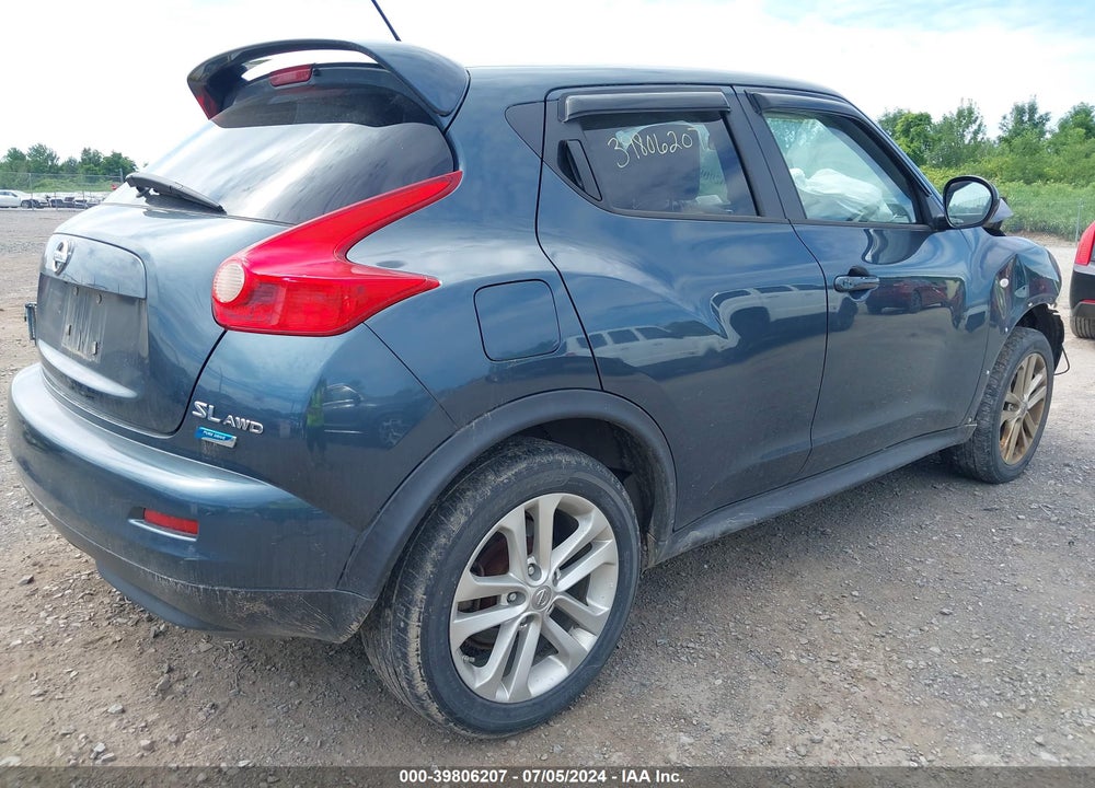 2014 NISSAN JUKE SL VIN: JN8AF5MV0ET360109