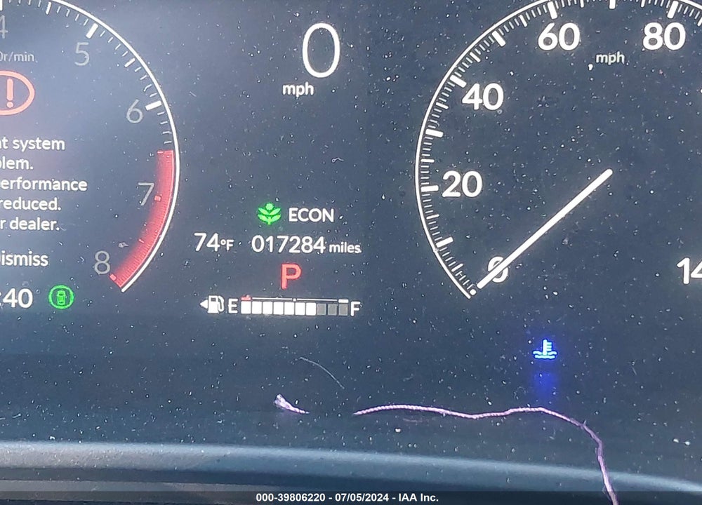 2024 HONDA CR-V LX AWD VIN: 5J6RS4H20RL003775