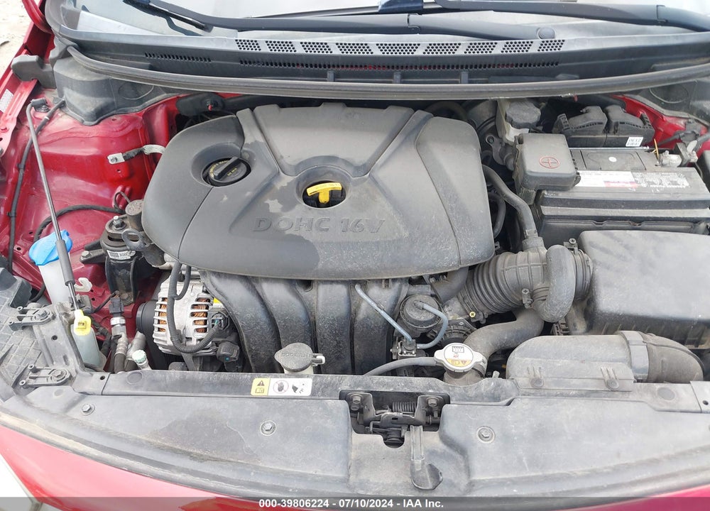 2016 KIA FORTE LX VIN: KNAFK4A62G5573555