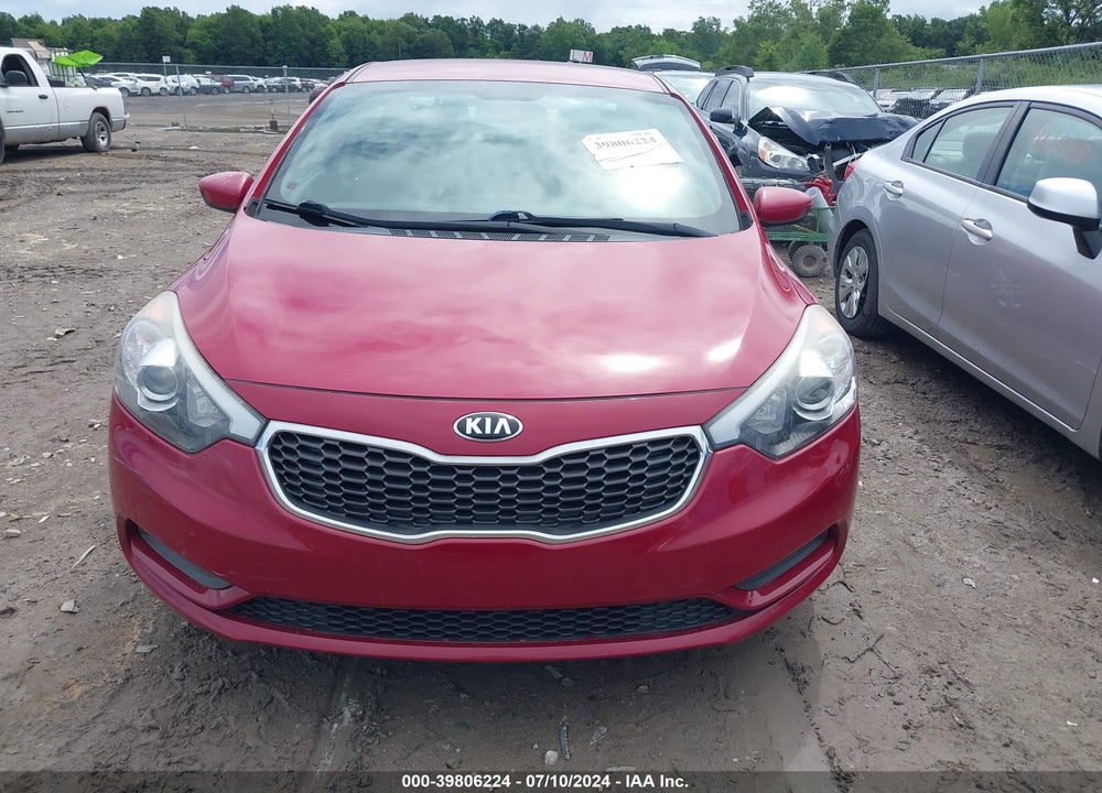 2016 KIA FORTE LX VIN: KNAFK4A62G5573555